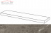 Плитка Italon Рум Стоун Грэй ступень угловая правая (33x60)